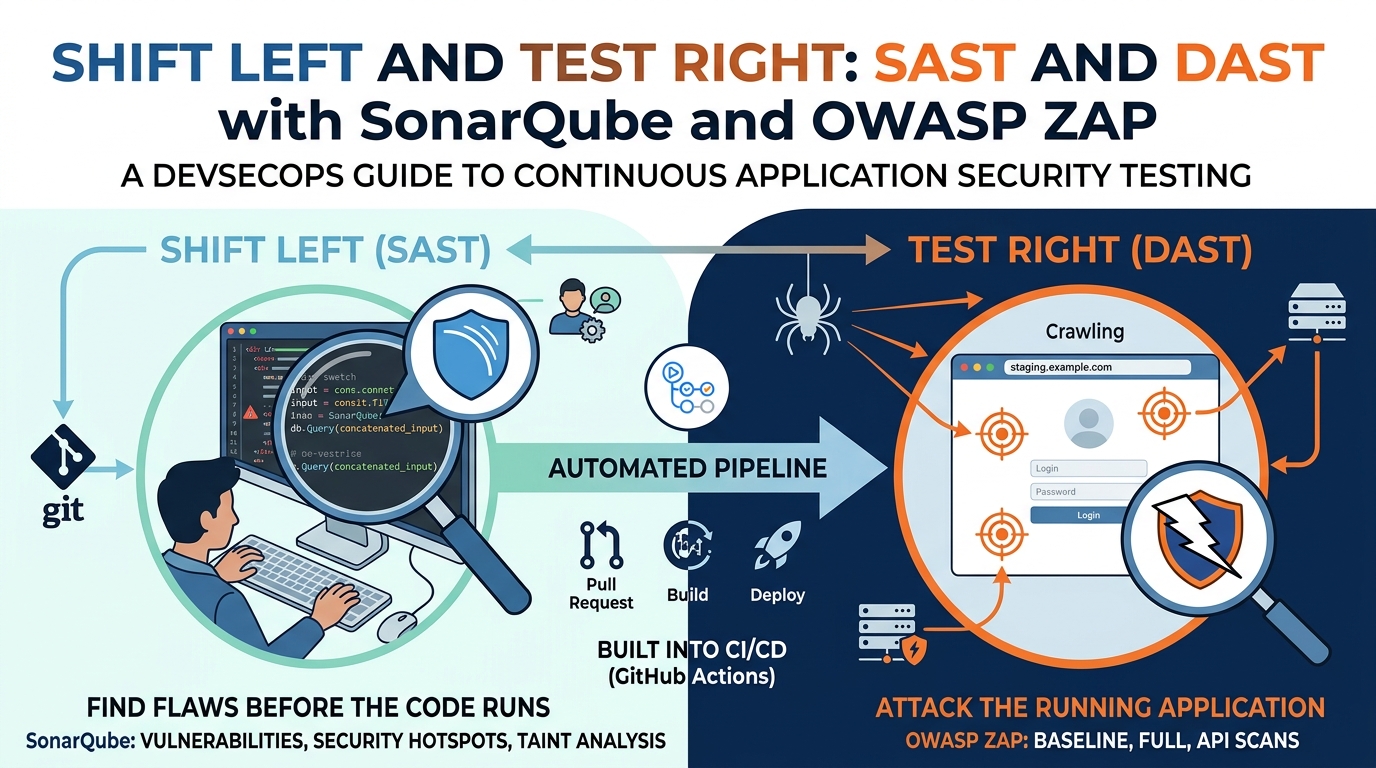 SAST and DAST with SonarQube and OWASP ZAP