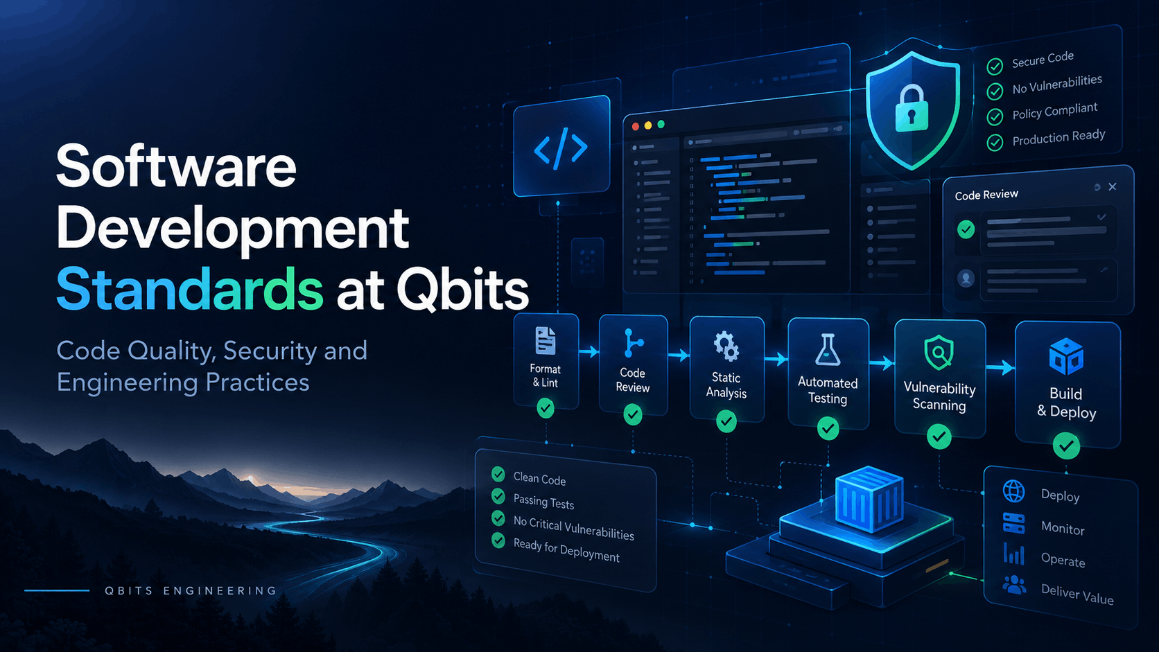 Software Development Standards at Qbits: How We Build Clean, Secure and Maintainable Software